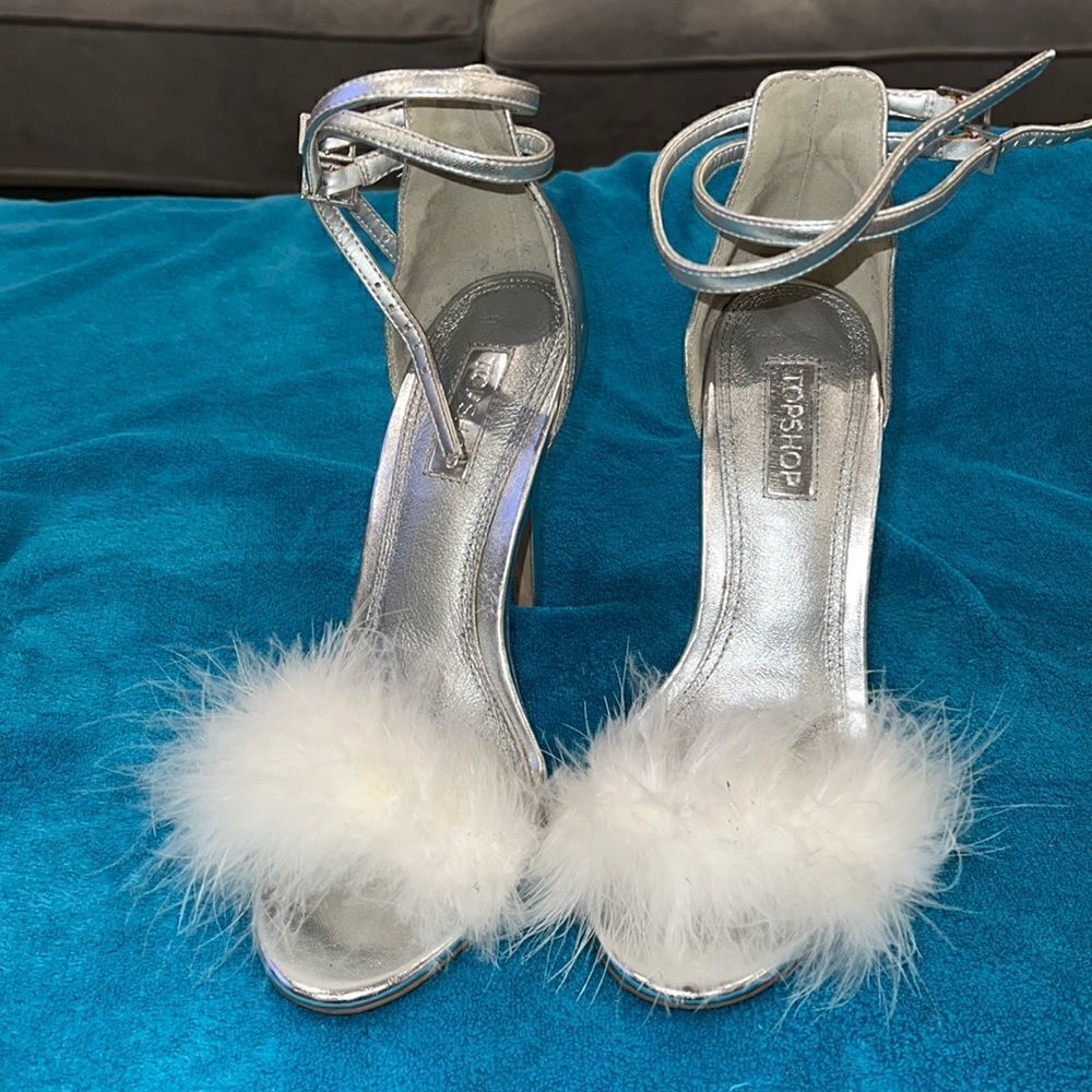 Furr baby strappy sandals